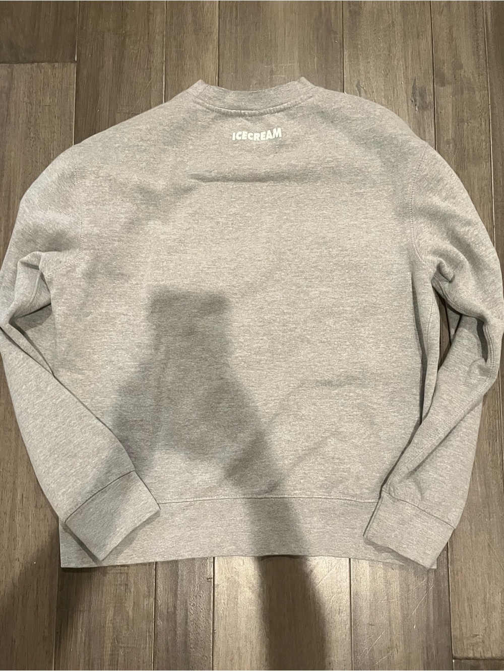Billionaire Boys Club Grey Crewneck with Orange Tiger Ice Cream Graphic - Picture 5 of 6
